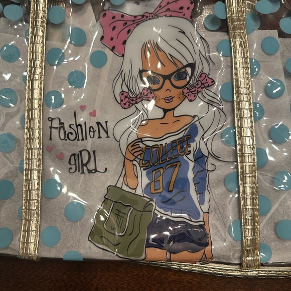 La Sorella Cute Bag with smaller makeup bag NWT - Picture 3 of 3